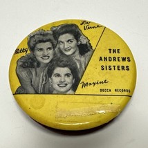 Vintage THE ANDREWS SISTERS on DECCA Records-Duster Cleaner Brush - Indi... - £23.56 GBP
