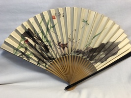Chinese Paper Hand Fan - £15.13 GBP
