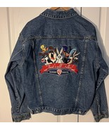 Vintage 90s Warner Bros. Studio Looney Tunes That&#39;s All Folks Medium Jea... - €153,18 EUR
