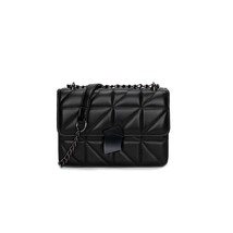 Brand Design Handbags Women Rhombic Crossbody Bags Chain Small Messenger Bag Lad - £38.04 GBP