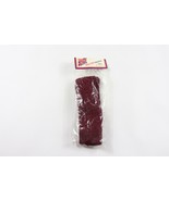 NOS Vintage 80s Adult One Size Nylon Tall Sport Soccer Socks Burgundy Ma... - $362.74 MXN