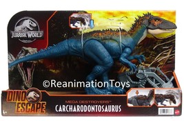 Jurassic World Park Dino Escape Mega Destroyer Blue Carcharodontosaurus New NIB - £59.95 GBP
