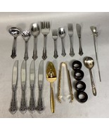 Stanley Robert’s Sir Mark Cutlery W/ White Orchid &amp; Others Cutlery - Lot... - $459.46 MXN