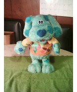 Vintage 2004 Blues Clues ABC Learning Dog/Toy Fisher Price 14&#39;&#39; Tall/Long - £23.77 GBP