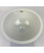 Alape Ceramostahl top mount Bathroom Designer Sink Glossy White OD 15.75... - $1,815.88 MXN