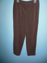 Ladies Unbranded Brown Dress Pants Medium - $10.99
