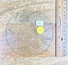 4.71 Inch Diameter Flat Clock Glass (KD046) - £7.18 GBP