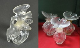 Lalique Perfume Nina Ricci Collectible Empty Bottles Doves - Kissing Doves PICK1 - £40.12 GBP