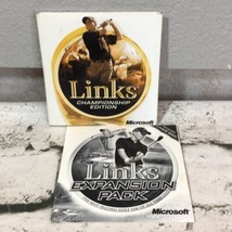 Links Championship Edition 2001 PC CD Professional Golf Course Pro Golfing Game - $7.91