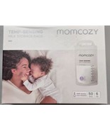 Momcozy Breastmilk Storing Bags, Temp-Sensing Milk Storage Bags 50 Pcs 6 oz - $11.29
