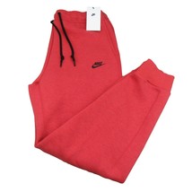 Nike Sportswear Tech Fleece Jogger Pants Mens Size Medium Red NEW FB8002-672 - £66.80 GBP