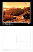 One(1) China Hong Kong Hei Ling Chau Pulling in the Fishing Nets VTG Postcard - £7.40 GBP