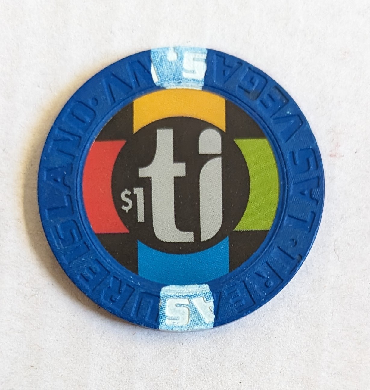 Primary image for Treasure Island Las Vegas, Nevada $1 Collectible Casino Chip
