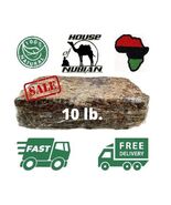 Raw African Black Soap 10 LBS 100% Pure Natural Organic Unrefined Ghana-... - €34,30 EUR