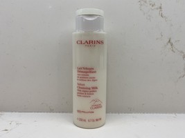 Clarins Velvet Cleansing Milk With Alpine Gold Gentian &amp; Lemon 6.7oz NWO... - $22.76