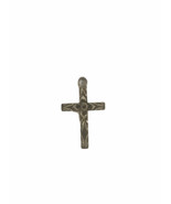Necklace Pendant MARKED “CA STERLING” Silver Religious Cross - £6.22 GBP
