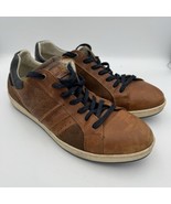 Bull Boxer Gressyve Men&#39;s Sz 41/ US 8 Brown Leather Lace Up Casual Low S... - $43.76 CAD
