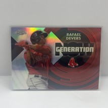 2022 Topps Chrome Update Baseball Rafael Devers Generation Now GNC-17 Red Sox - £1.57 GBP