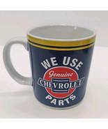 Open Road Brands Chevy Coffee Mug &quot;We Use Genuine Chevrolet Parts&quot; Ceram... - $20.26 CAD
