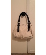 PRADA Milano Beige Leather &amp; Suede Strap Tote Bag With Blemish  - £180.17 GBP