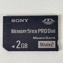 Sony 2Gb Memory Stick Pro Duo Magic Gate Mark 2 Memory Card - $8.87