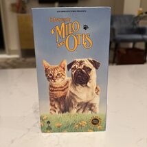 Milo and Otis, VHS Movie, The Adventures of, 1989, Tape, Paper Cover - $9.89