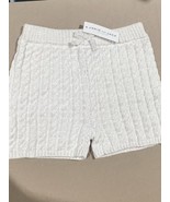 Janie and Jack NEW Cable Knit Stretch Cotton Pull On Shorts Cream and Su... - $33.33 CAD