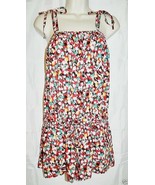 London Jean Romper Jumpsuit Shorts Spaghetti Straps Multi Color size Medium - $23.04 CAD