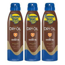 Banana Boat Ultra Mist Dry Oil, Reef Friendly, Clear Sunscreen Spray, SPF 8, 6oz - £41.40 GBP