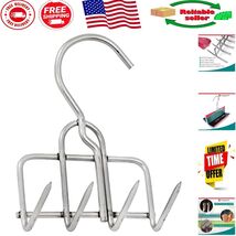 Rust-Resistant 4-Prong Meat Hooks for Vertical Smokers -  Stainless Steel - $508.39 MXN
