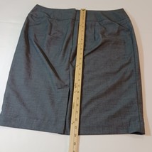 Mossimo Stretch RN#1773 Women's Gray 1/4 Zip Skirt Size 16 image 10