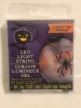 LED Light String For Halloween Orange New In Package ODS1 - $7.91