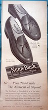 Nunn-Bush Ankle Fashioned Oxfords Magazine Print Art Advertisement 1940s - £4.69 GBP