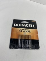 DURACELL - CopperTop AAA Alkaline Batteries - 4 Batteries - £2.91 GBP