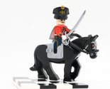 Custom Mini-figure Black Horse Napoleonic Wars Russian Imperial Hussar B... - £4.74 GBP