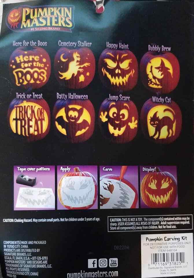 Pumpkin Masters All In One Pumpkin Carving  Kit, 12 piece Halloween Pumpkin Item image 2