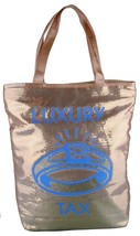 Hasbro Monopoly Luxury Tax Gold Sequins Tote Bag Officially Licensed - $14.96