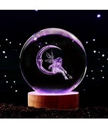 &quot;Enchanted Fairy Moon Crystal LED Globe&quot; - $14.99