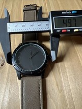 Men’s Watch Black Dial New Battery - $2.00