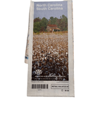 AAA North South Carolina Vintage 1994 Travel Road Map Guide - €10,21 EUR