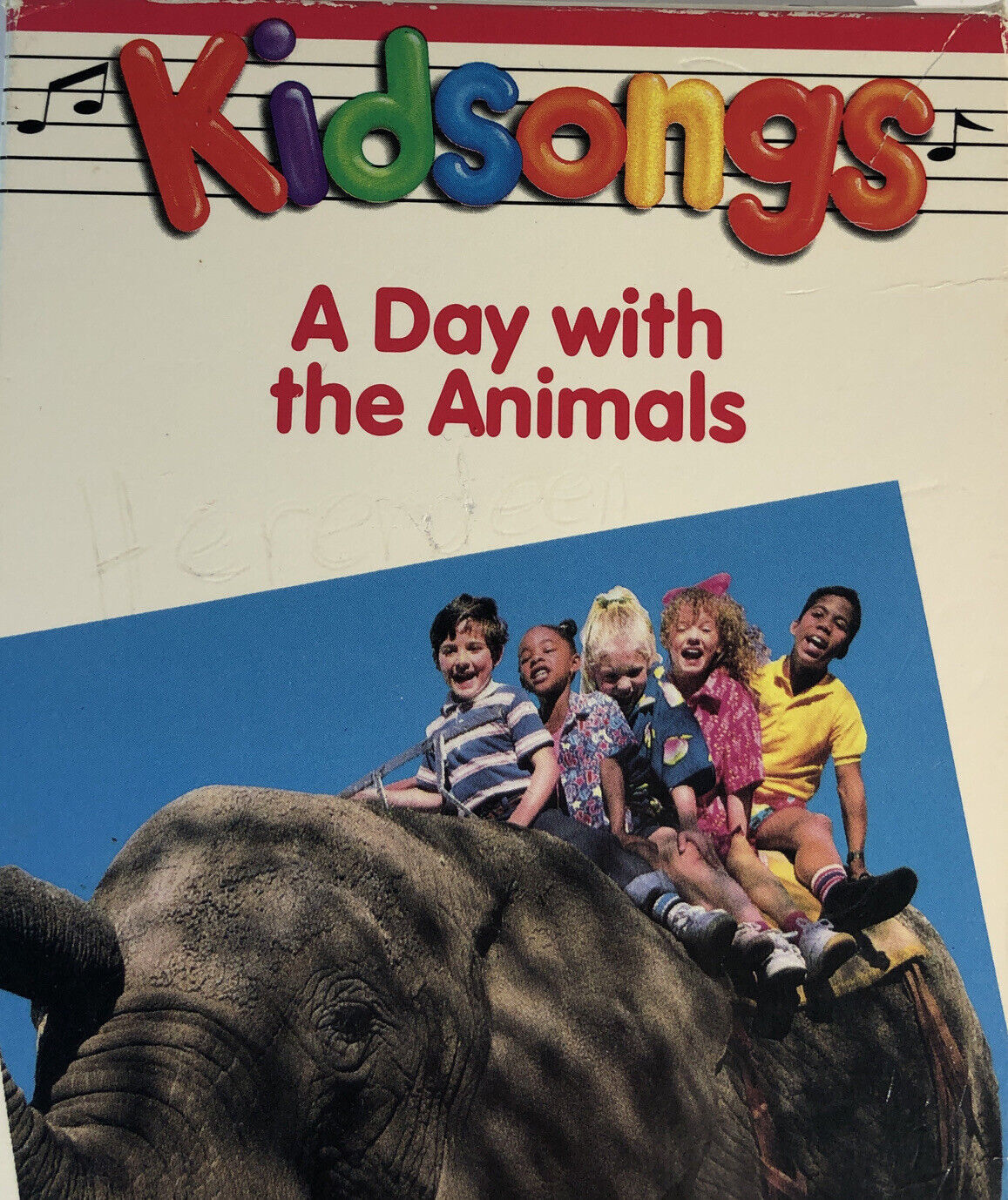 Kidsongs A Day With The Animals Vhs Kidsongs A Day With The Animals(VHS 1986)TESTED-RARE VINTAGE-SHIPS N 24