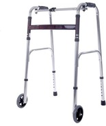 SUKONG Compact Folding Walker, Rising Aid 3 in 1 with Trigger Release an... - £51.54 GBP