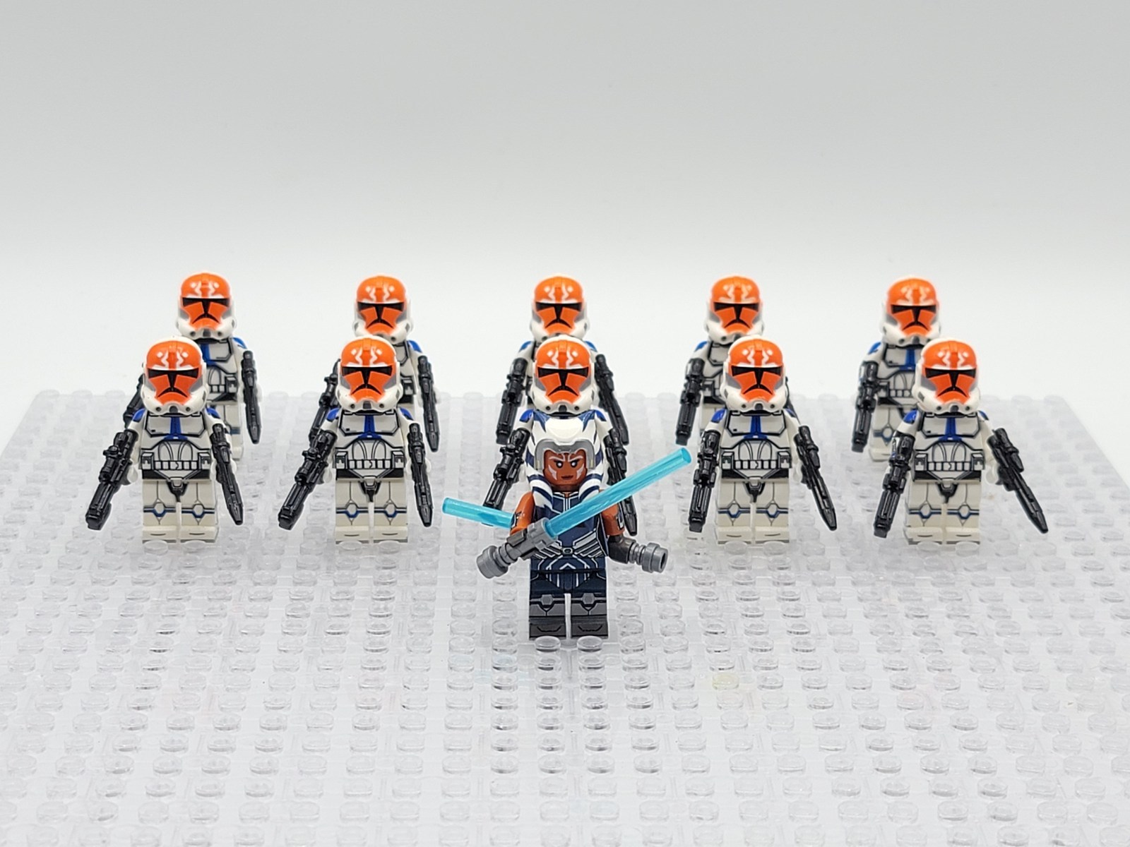 Star Wars 332nd Clone Trooper & Ahsoka Tano Army Set 21 Minifigure Toys
