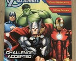 2014 Marvel Avengers Assemble Sticker Scene Plus Coloring and Activity B... - $8.75
