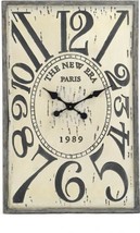 Clock Ebony Black Pine - £286.61 GBP