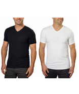 Calvin Klein Cotton Stretch V-Neck Tagless T-Shirts/Undershirts , 2 , 3 ... - £12.59 GBP