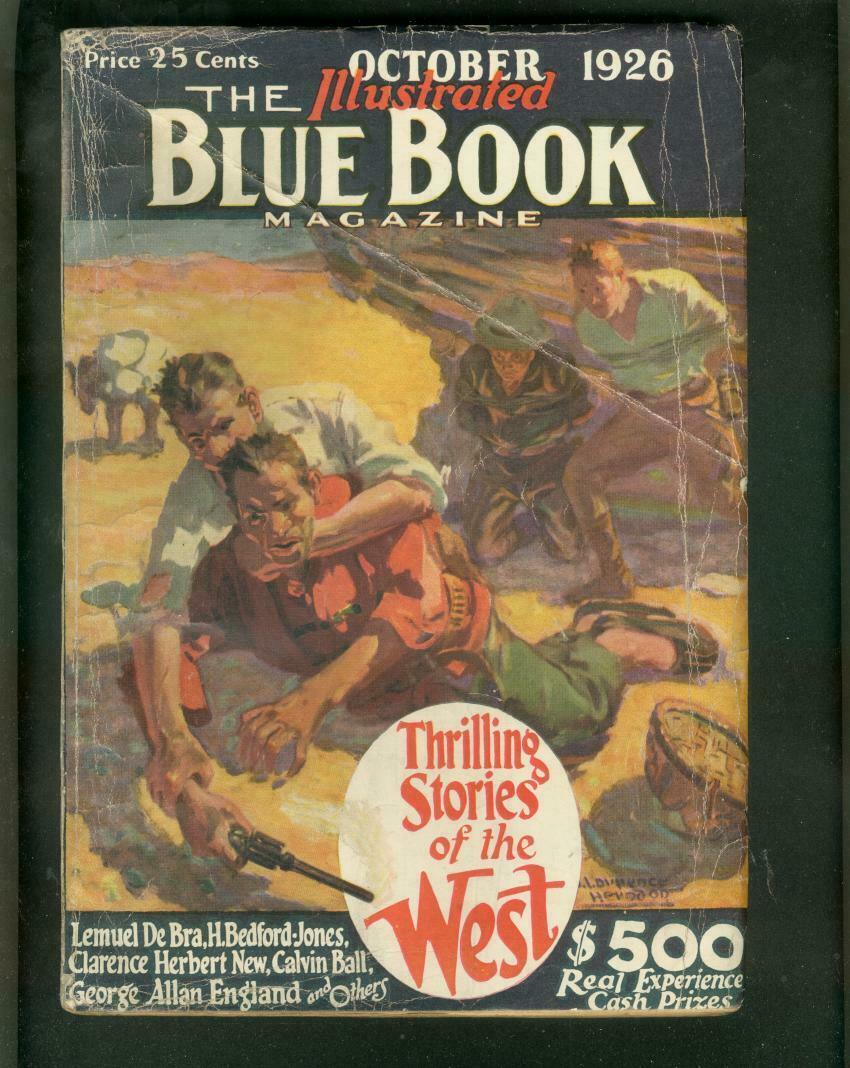 Primary image for BLUE BOOK PULP OCT 1926-WESTERN-CALVIN BALL-BEDFORD JON VG