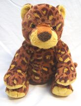 Vintage TY Pluffies EXTRA SOFT BROWN LEOPARD 7" Plush Stuffed Animal 2003 - $18.32