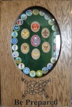 Boy Scouts Merit Badge Display Case Shadow Box - £471.19 GBP