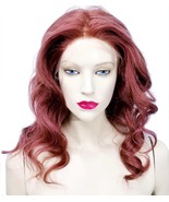 Full Lace Glueless Wig, Remi Remy Human Hair, Auburn Red Lace Wig, Hair ... - £897.22 GBP